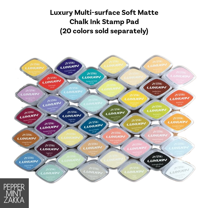 Luxury Multi-surface Soft Matte Chalk Ink Stamp Pad