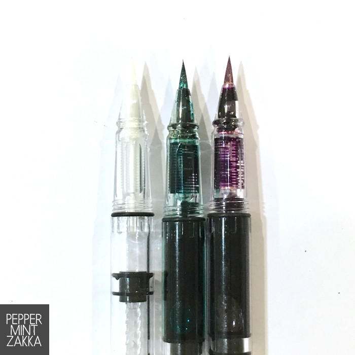 Tramol Refillable Transparent Soft Brush Pen